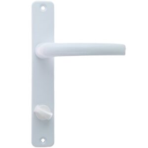 UPVC Narrow Bathroom Mortise Handle 90mm